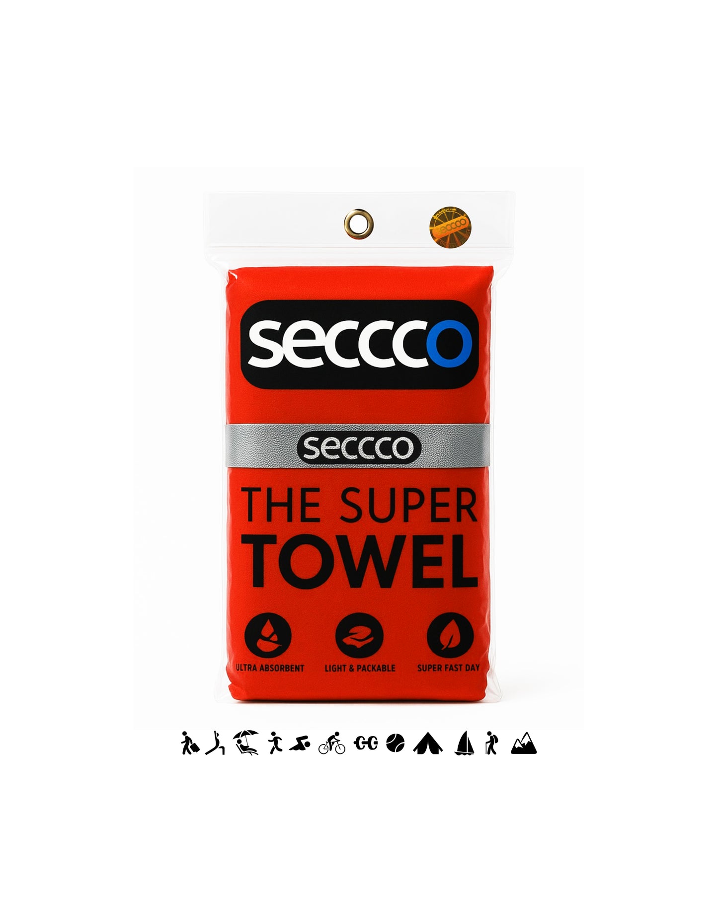 SECCCO The Super Towel - SEA CORAL