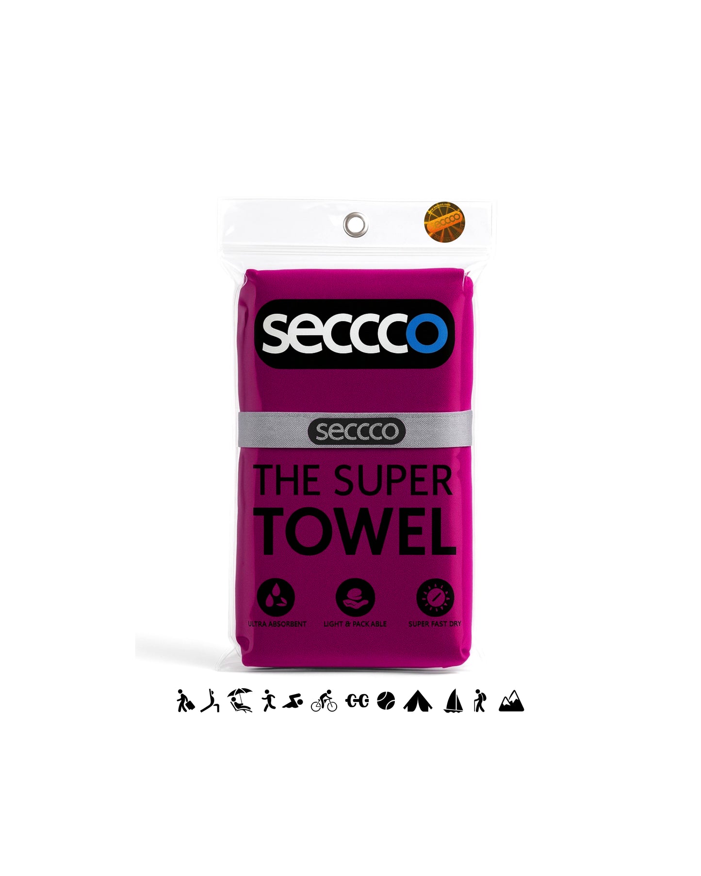SECCCO The Super Towel - MAGENTA