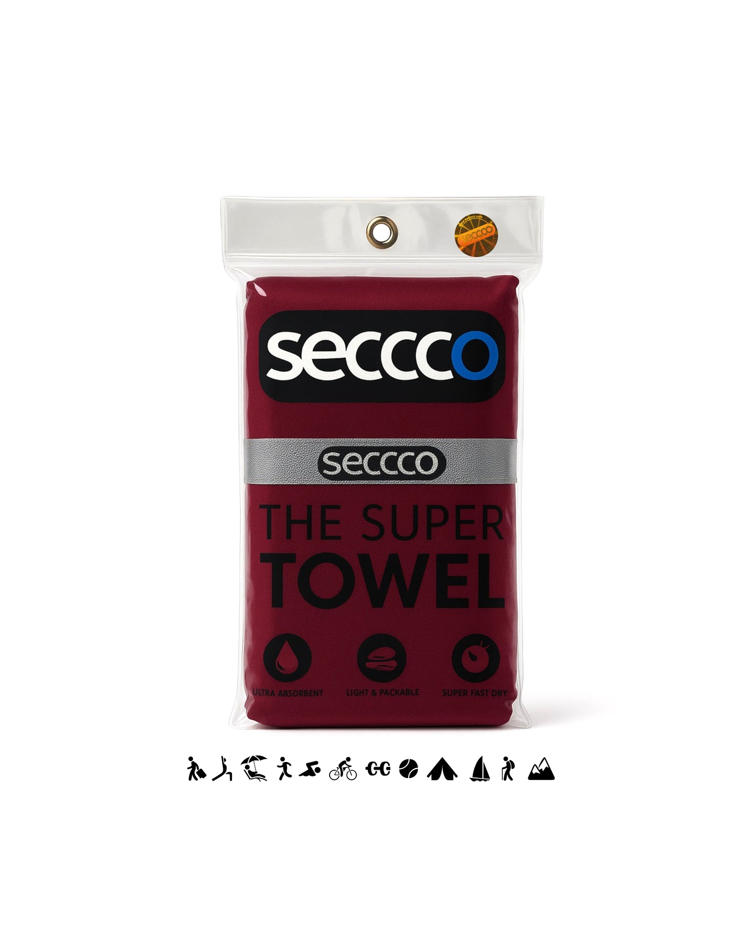 SECCCO The Super Towel - VINOTINTO