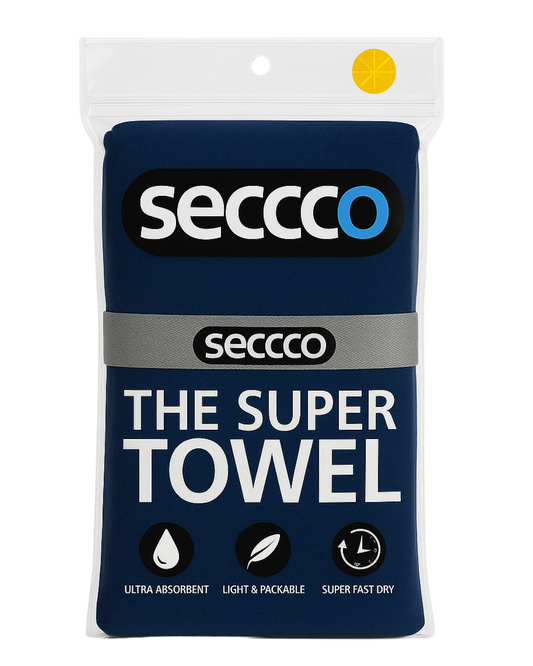 SECCCO The Super Towel - NAVY BLUE