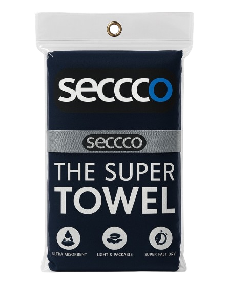 SECCCO The Super Towel - DARK GREY