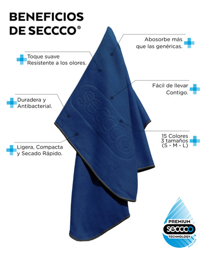 SECCCO The Super Towel - NAVY BLUE