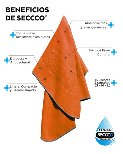 SECCCO The Super Towel - SALMON LIGHT