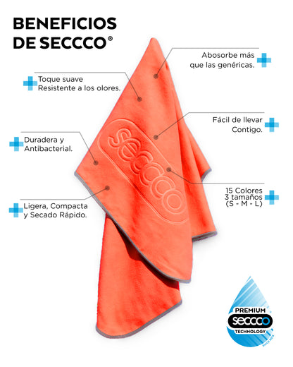 SECCCO The Super Towel - SALMON ATOMIC