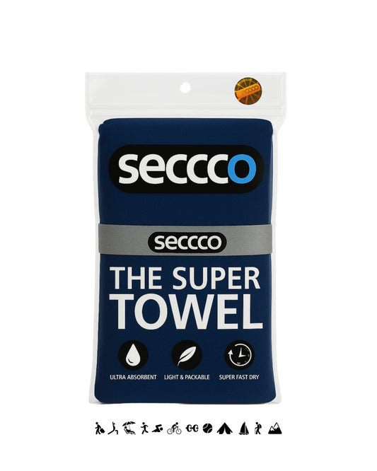 SECCCO The Super Towel - NAVY BLUE