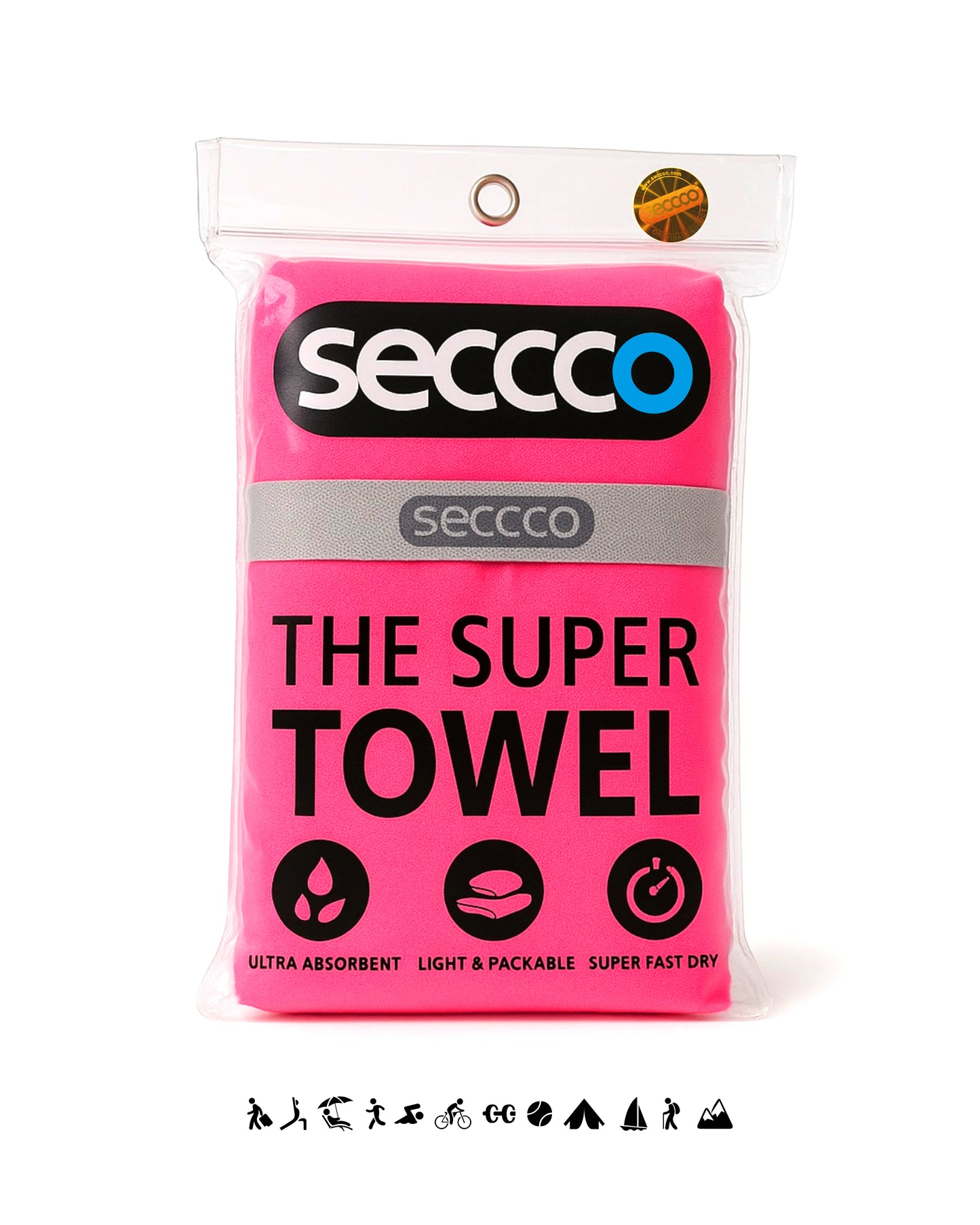 SECCCO The Super Towel - PINK