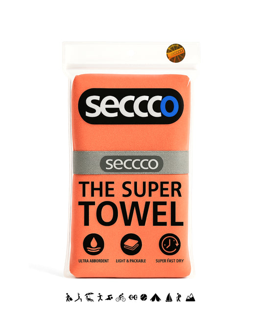 SECCCO The Super Towel - SALMON LIGHT