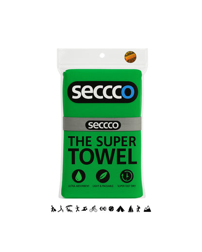 SECCCO The Super Towel - LUCKY GREEN