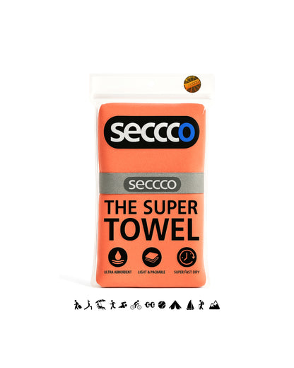 SECCCO The Super Towel - SALMON LIGHT
