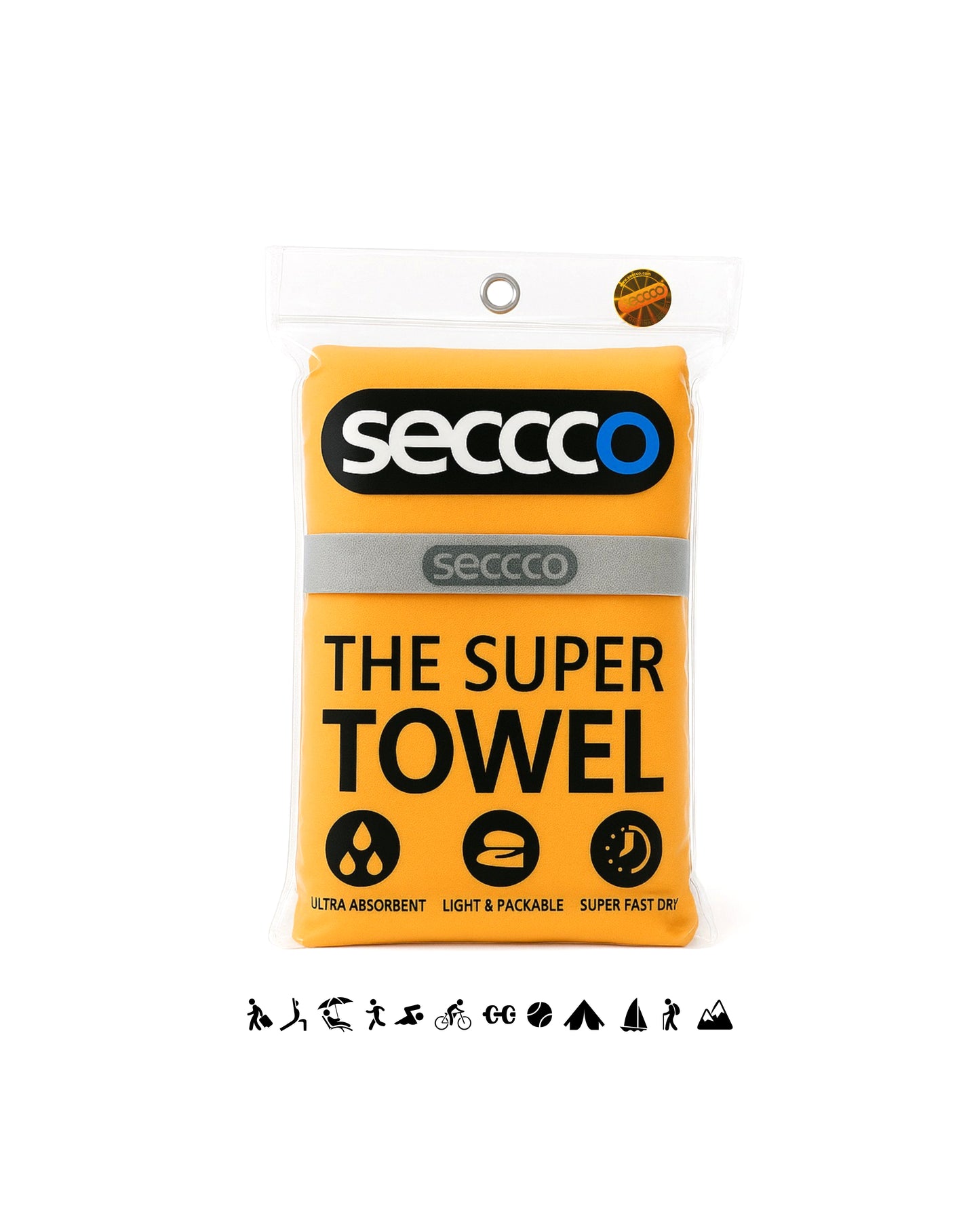 SECCCO The Super Towel - SPICY MUSTARD