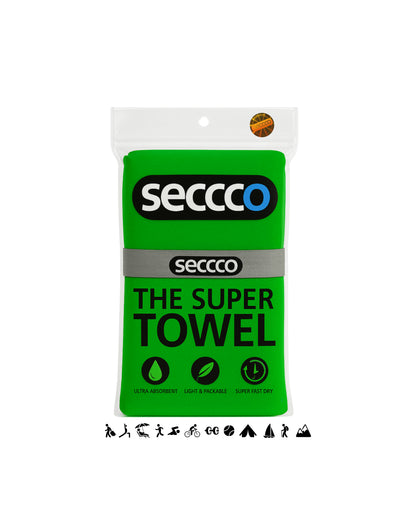 SECCCO The Super Towel - GREEN PERICO 2.0