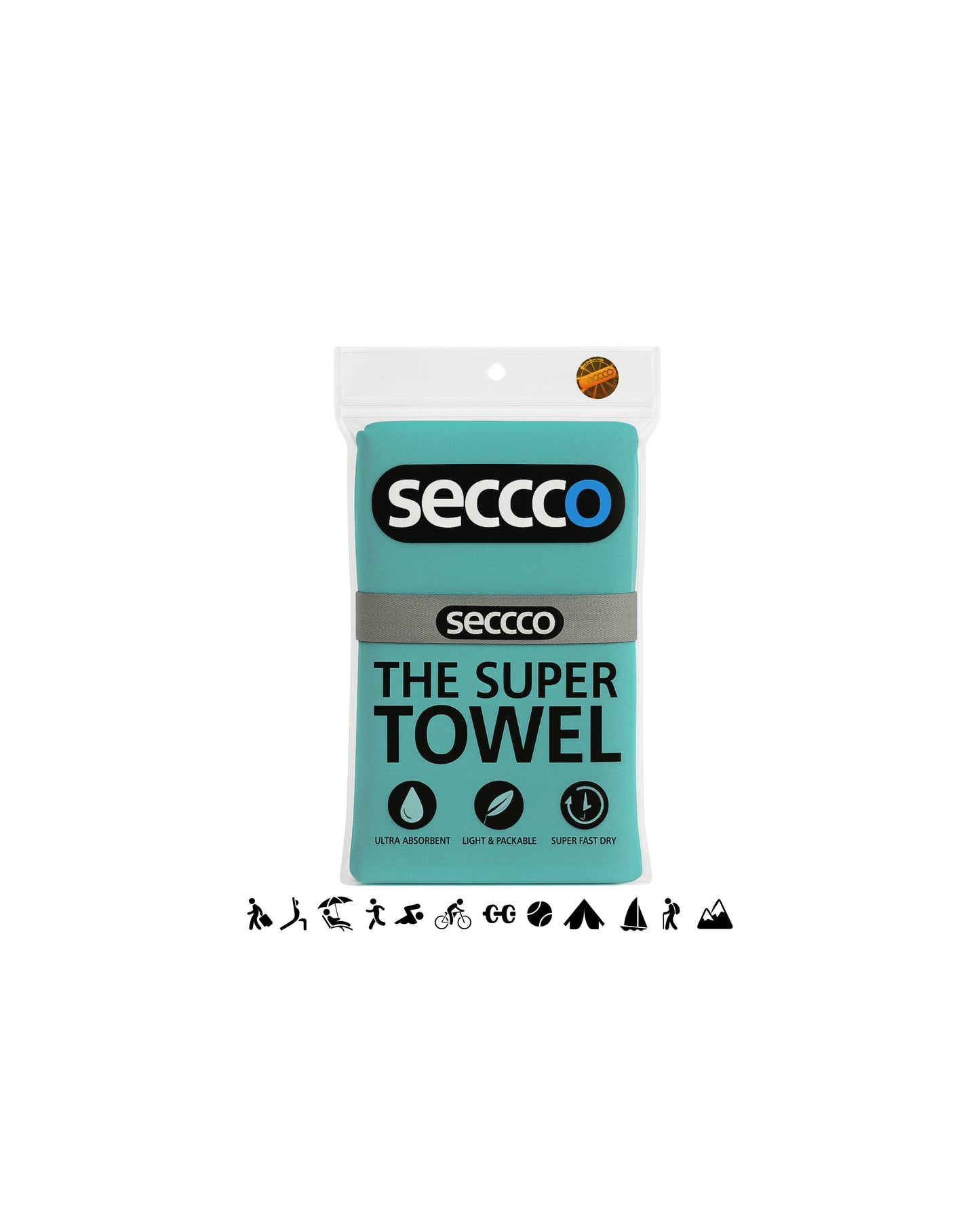 SECCCO The Super Towel - BABY BLUE