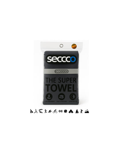 SECCCO The Super Towel - DARK GREY