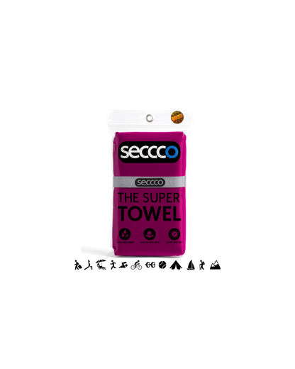 SECCCO The Super Towel - MAGENTA