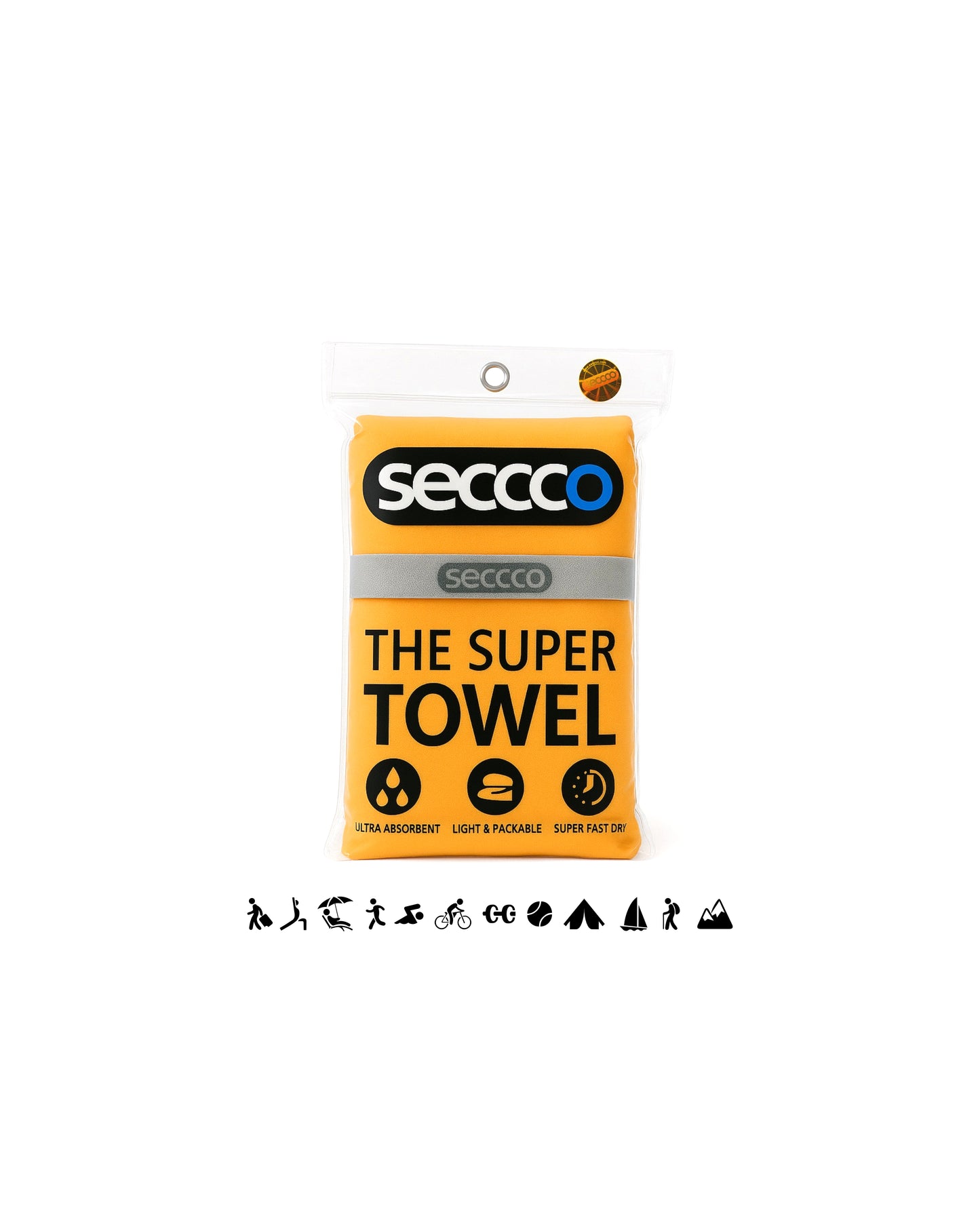 SECCCO The Super Towel - SPICY MUSTARD