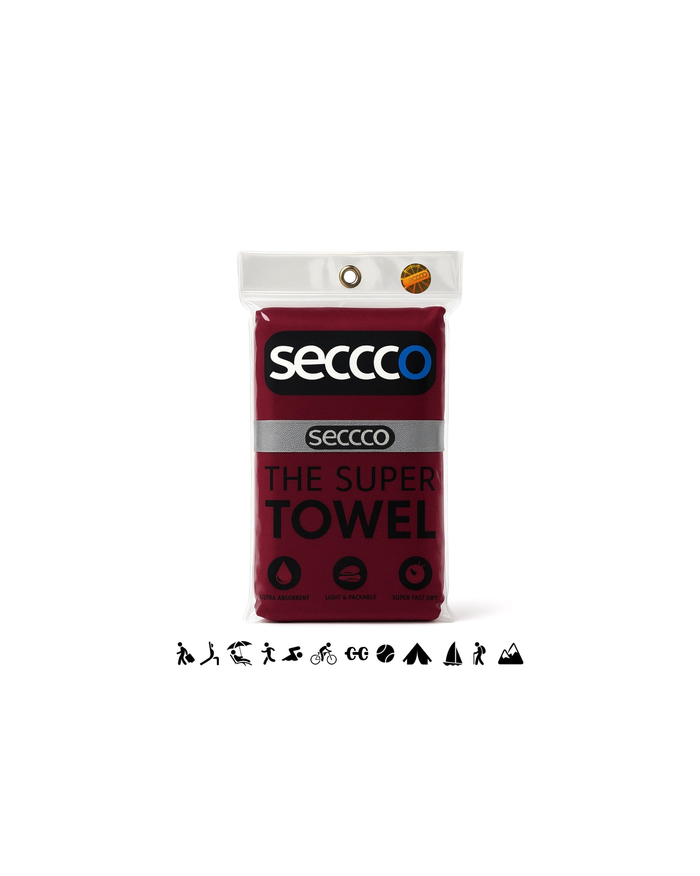 SECCCO The Super Towel - VINOTINTO