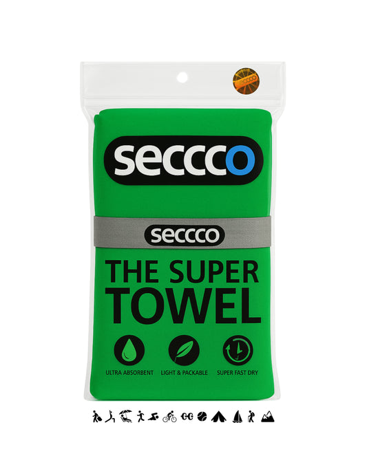 SECCCO The Super Towel - LUCKY GREEN