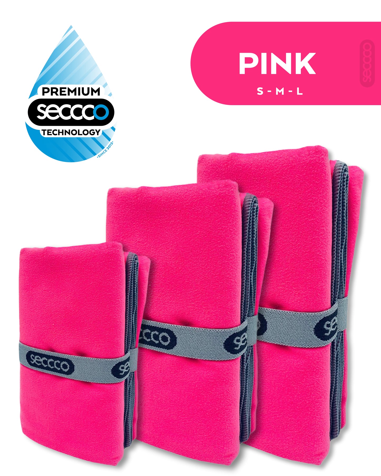 SECCCO The Super Towel - PINK