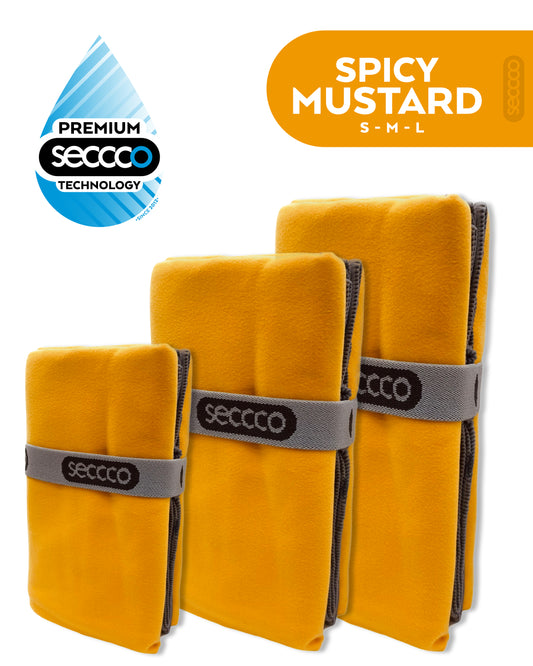 SECCCO The Super Towel - SPICY MUSTARD