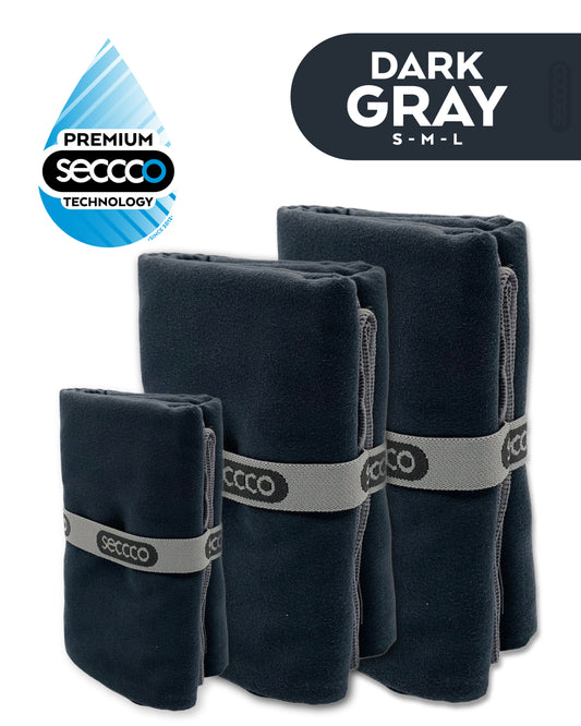SECCCO The Super Towel - DARK GREY