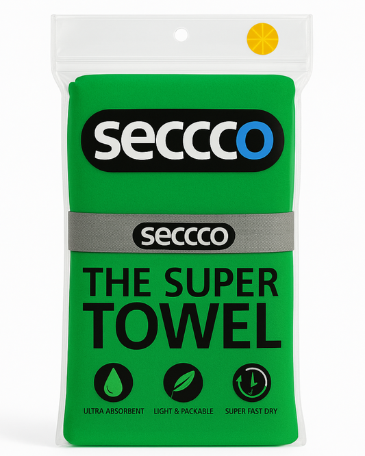 SECCCO The Super Towel - LUCKY GREEN