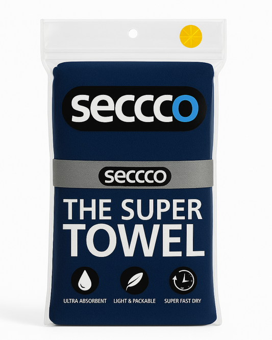 SECCCO The Super Towel - NAVY BLUE